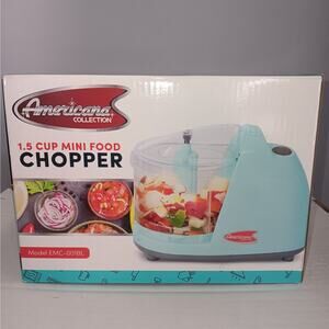 NIB 1.5 Cup Mini Food Chopper Americana Collection